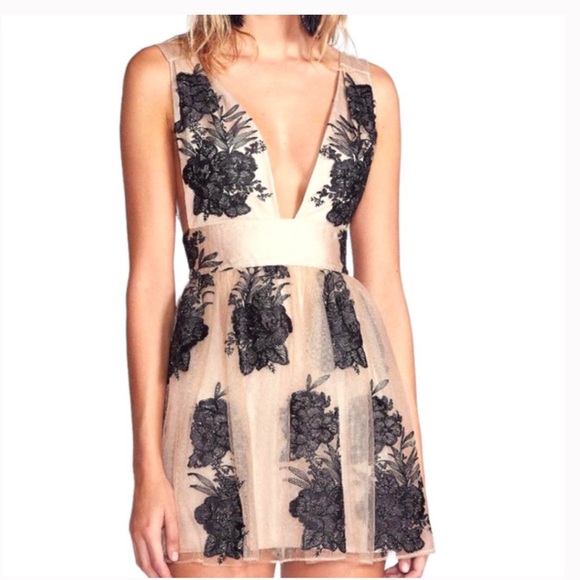 Free People Dresses & Skirts - ⭐️NWOT Free People Sarah Embroidered Mini Dress⭐️